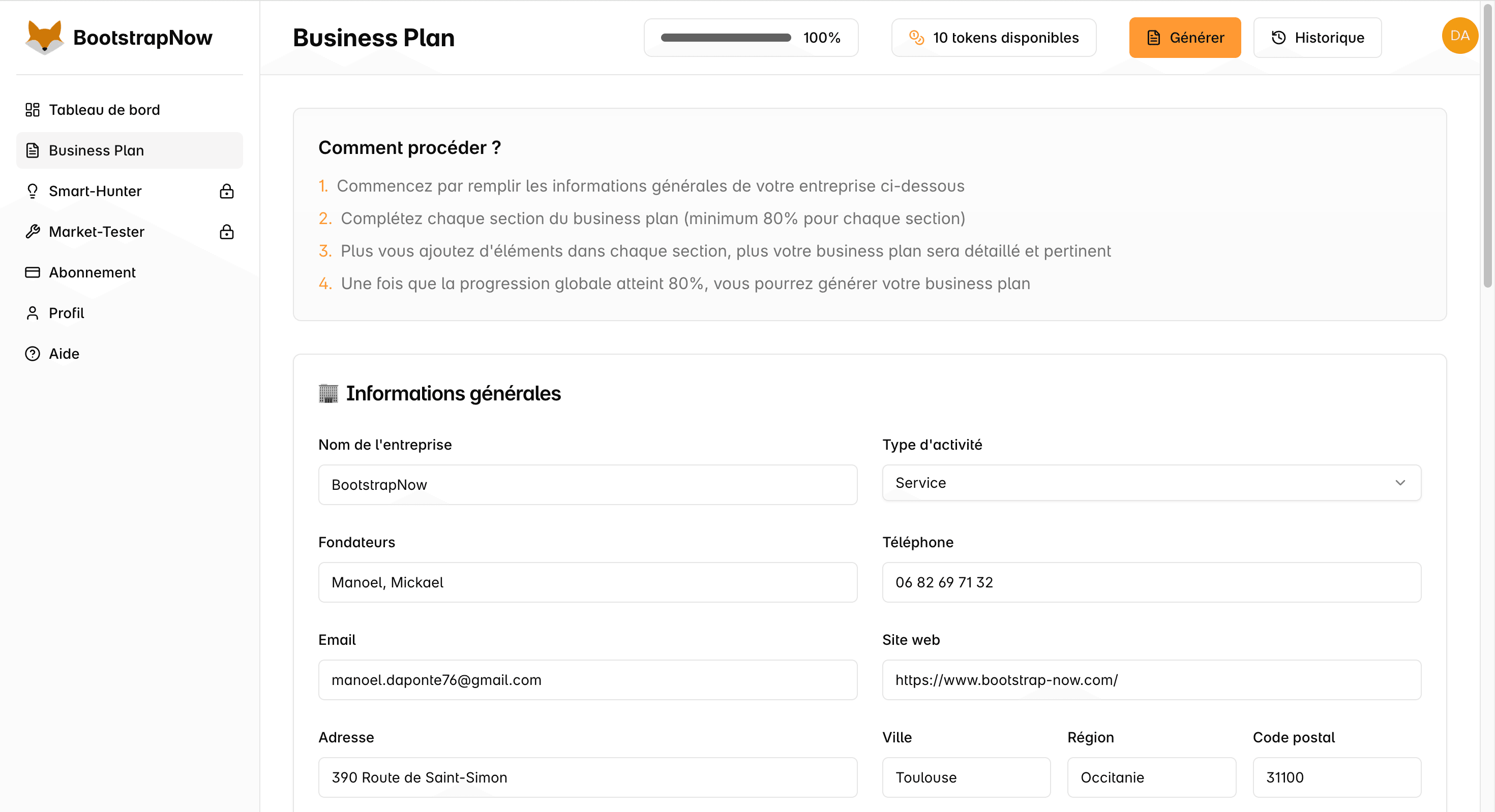 Image du projet Bootstrap-Now
